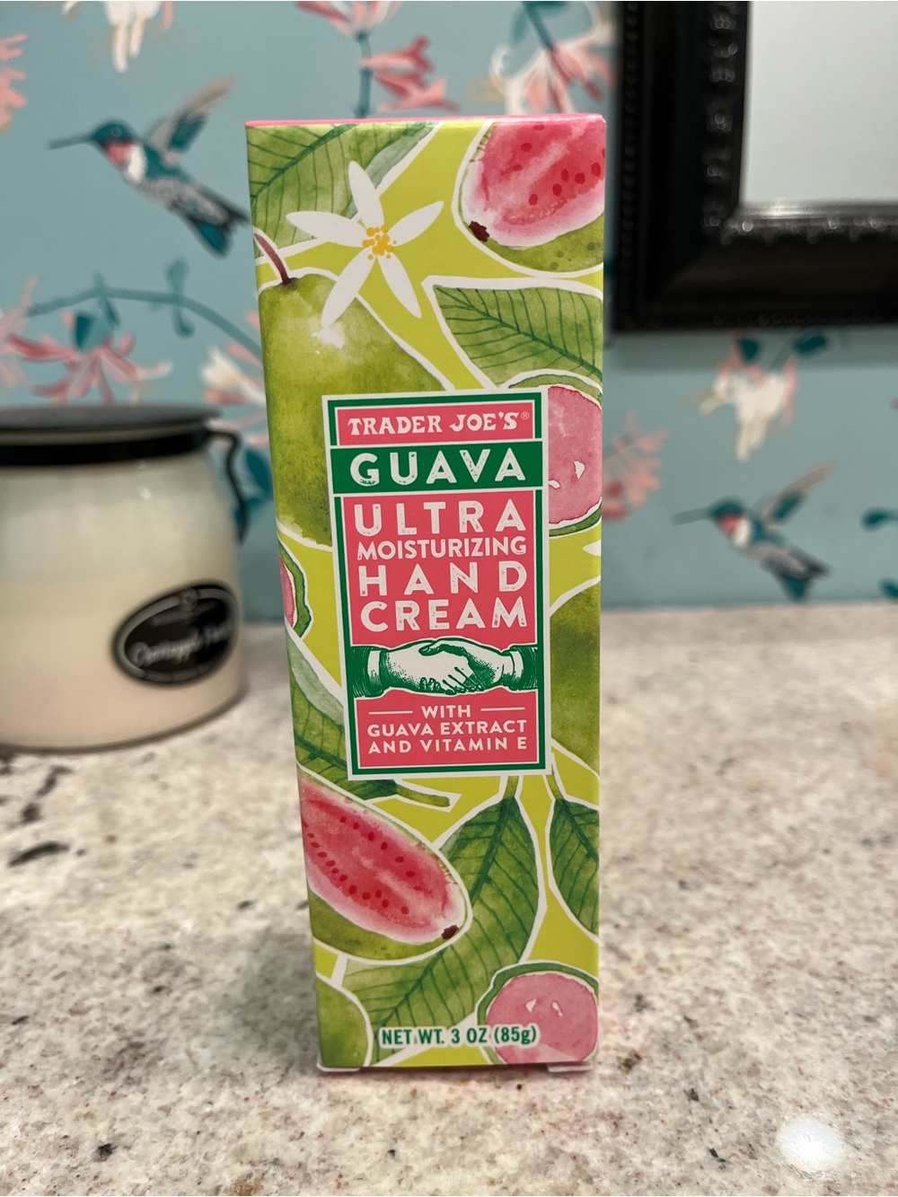NEW Trader Joe's Guava Ultra Moisturizing Hand Cream Vitamin E Floral Seasonal